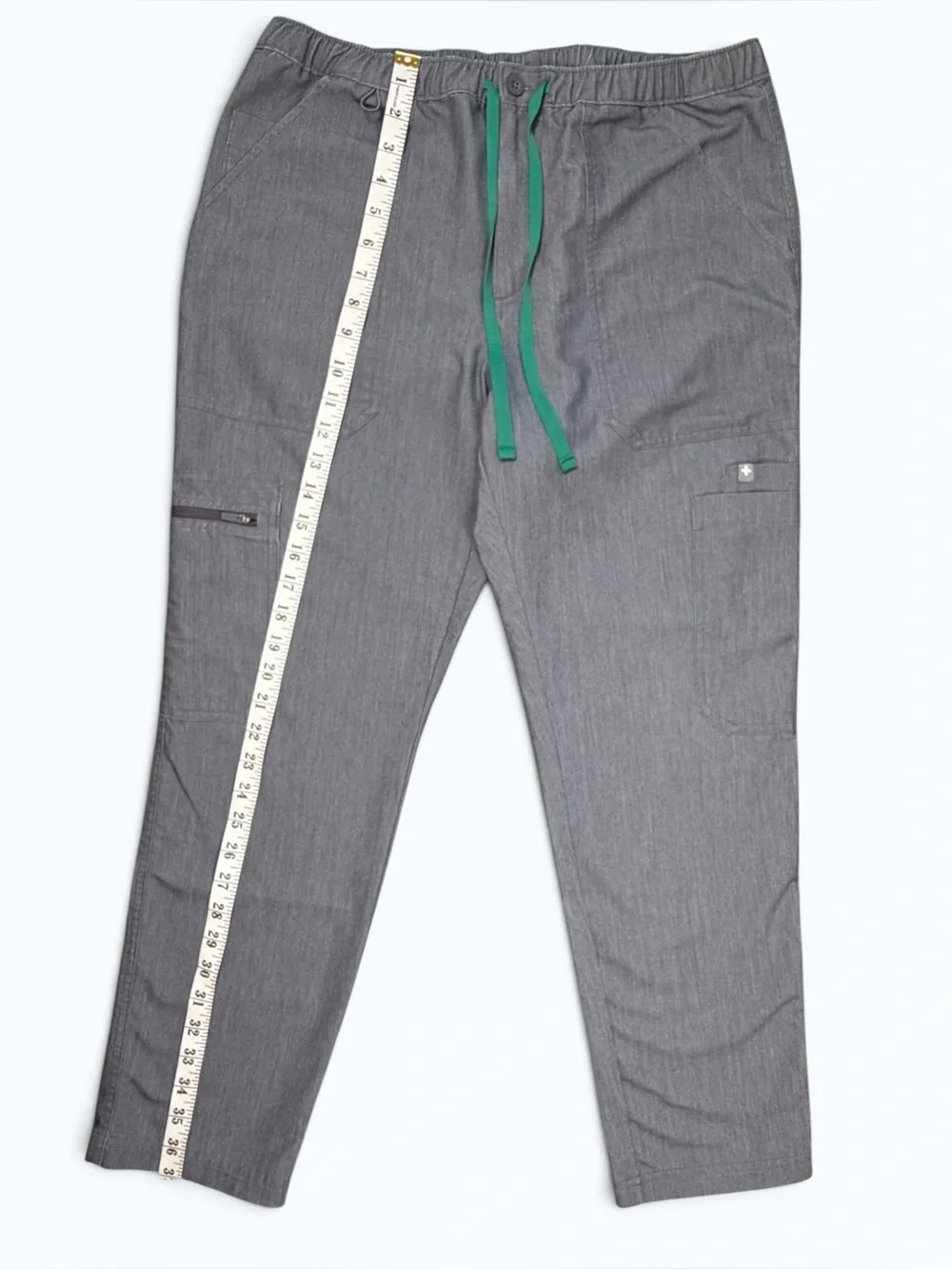 FIGS Technical Collection Gray Cargo Scrub Pants Size M/S